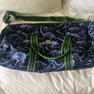 Pottery Barn personalized large duffel bag- Cole